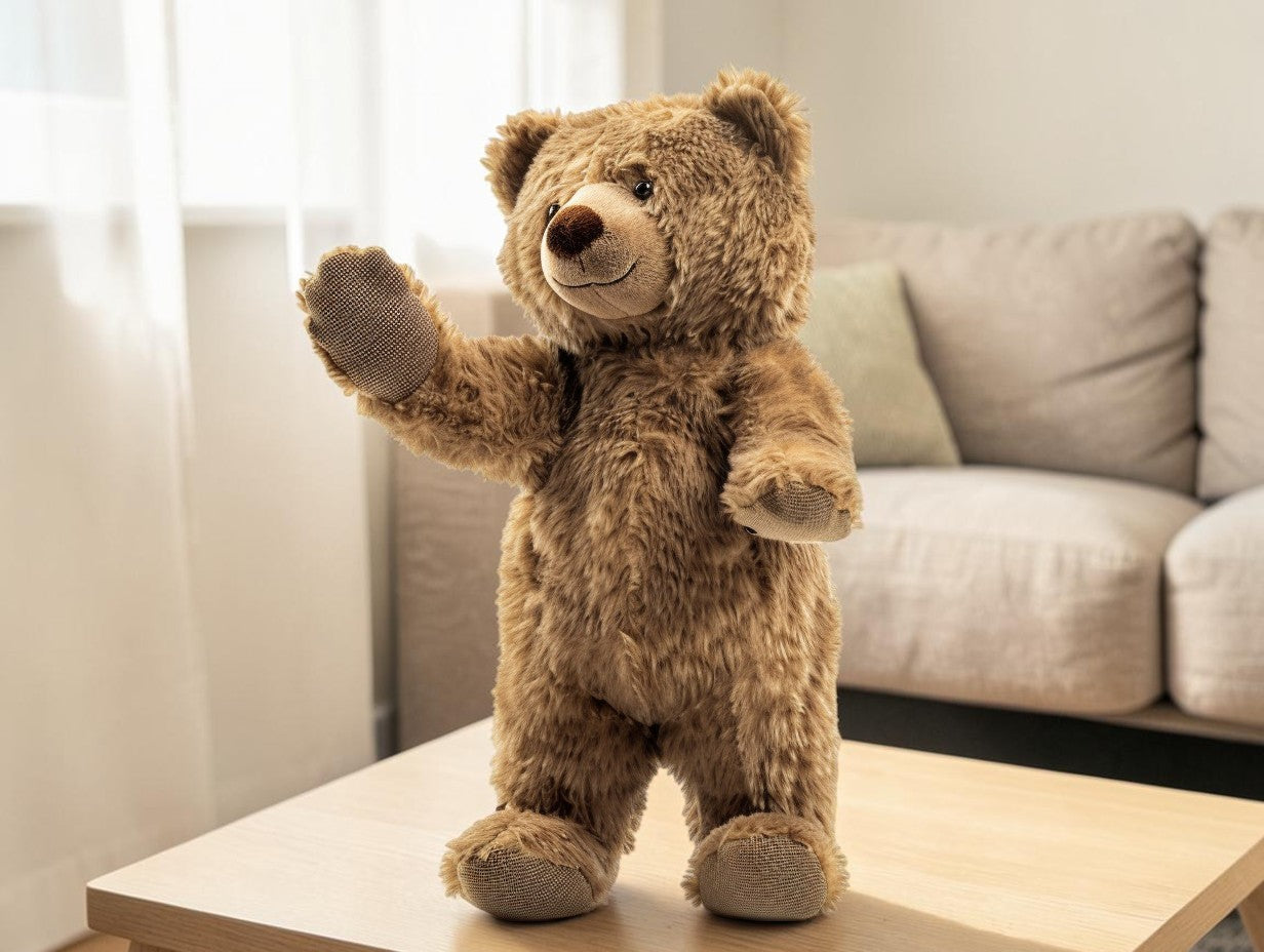 Fivt Soft Cotton Animal Hand Puppet for Storytelling and Sensory Play