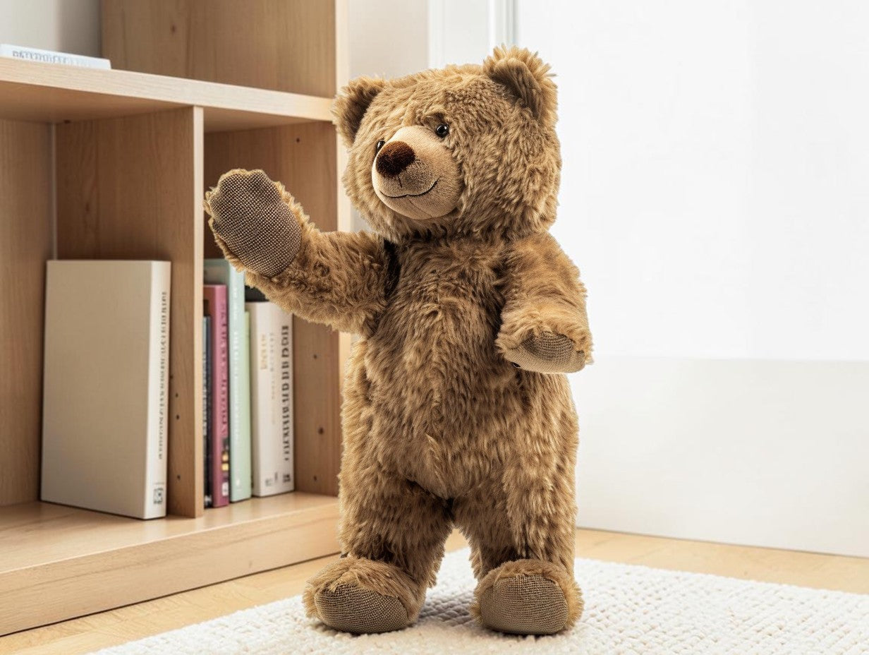 Fivt Soft Cotton Animal Hand Puppet for Storytelling and Sensory Play